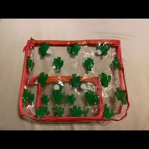 EUC Bogg Bag Cactus Insert Bags (set of 2)